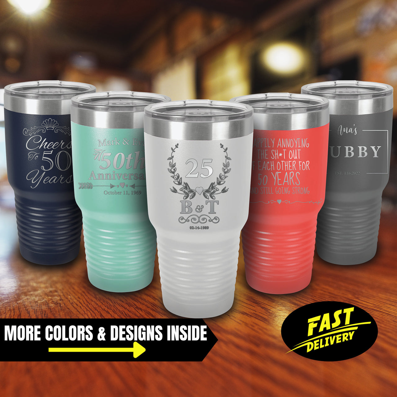 Personalized 30 oz Ringneck Tumbler