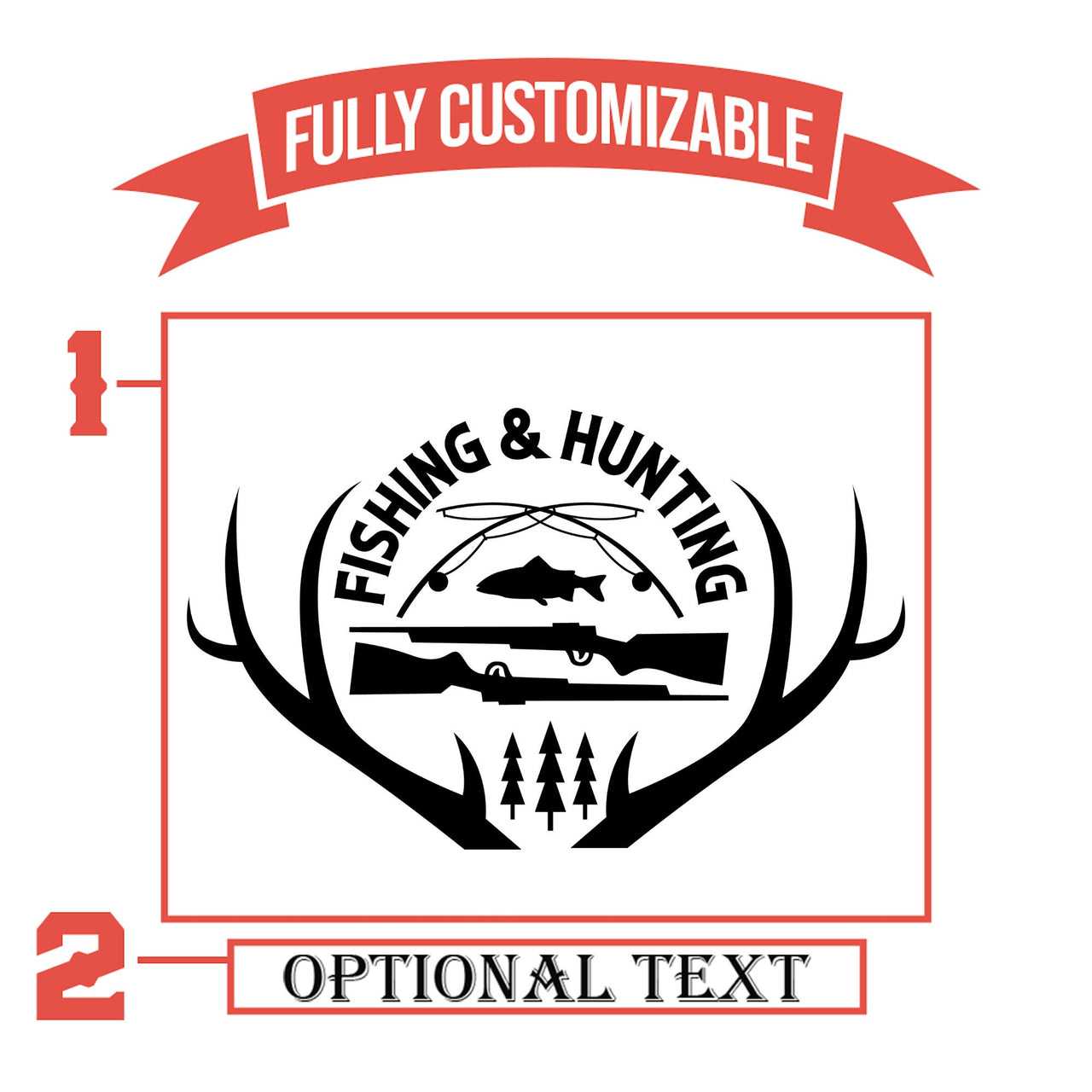 Hunting And Fishing Tumbler | Custom Hunting Tumbler