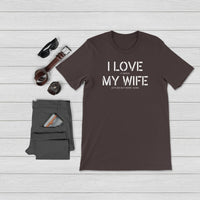 Thumbnail for I Love It When My Wife Lets Me Buy More Guns T-Shirt