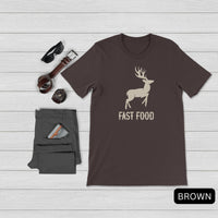 Thumbnail for Unisex Fast Food Hunting Tshirt for Men