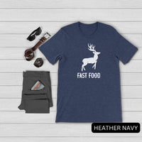 Thumbnail for Deer Fast Food Shirt for Hunters