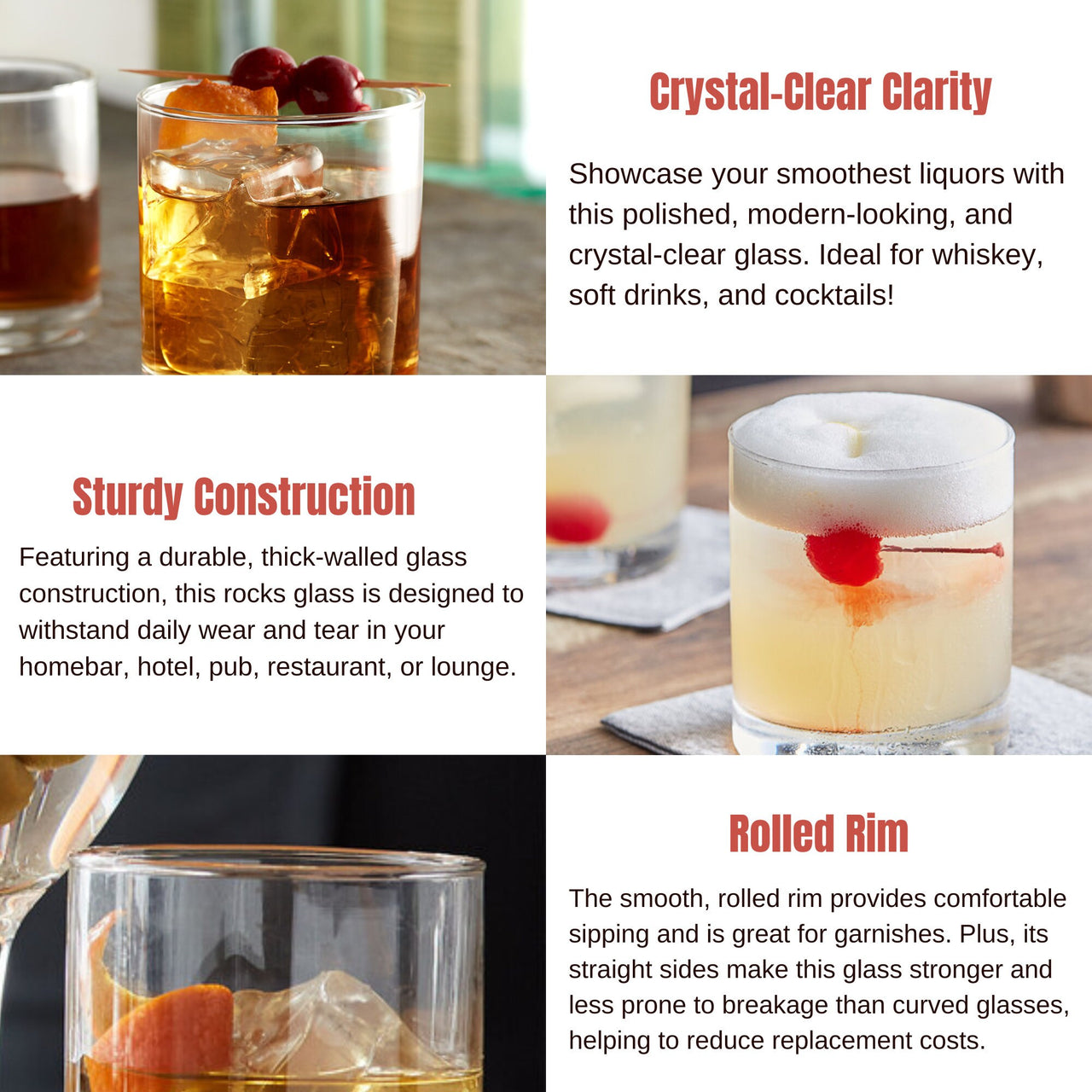 Set of 8 Monogram W Drinking Glasses, Juice, Shot, Whiskey