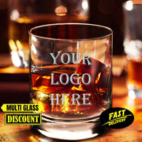 Thumbnail for Christmas Gifts Premium Quality 12 oz Whiskey Glass