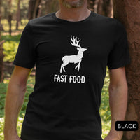 Thumbnail for Deer Fast Food Shirt for Hunters