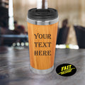 Personalized Text Tumbler, 15 oz Staff Appreciation Gifts, Custom Your Text Tumblers, Personalized Gifts, Christmas Gifts for Employees