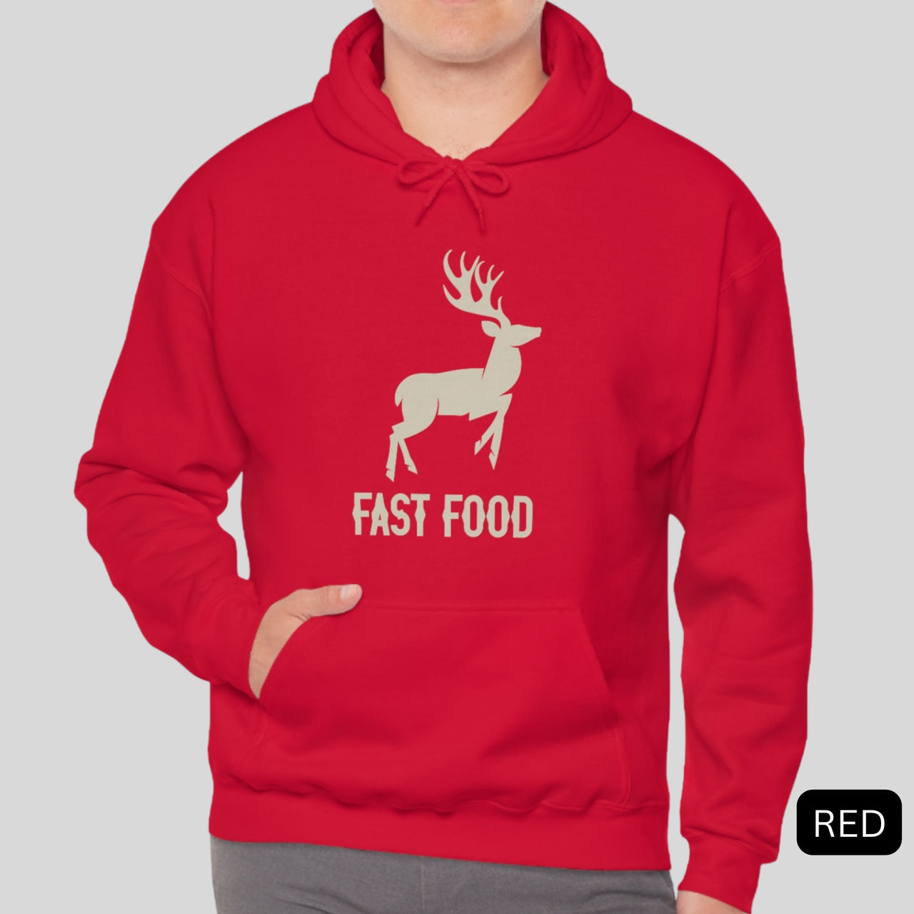 Fast Food Deer Hunting Hoodie