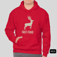 Thumbnail for Fast Food Deer Hunting Hoodie