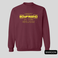 Thumbnail for Best Boyfriend In the Galaxy Sweatshirt