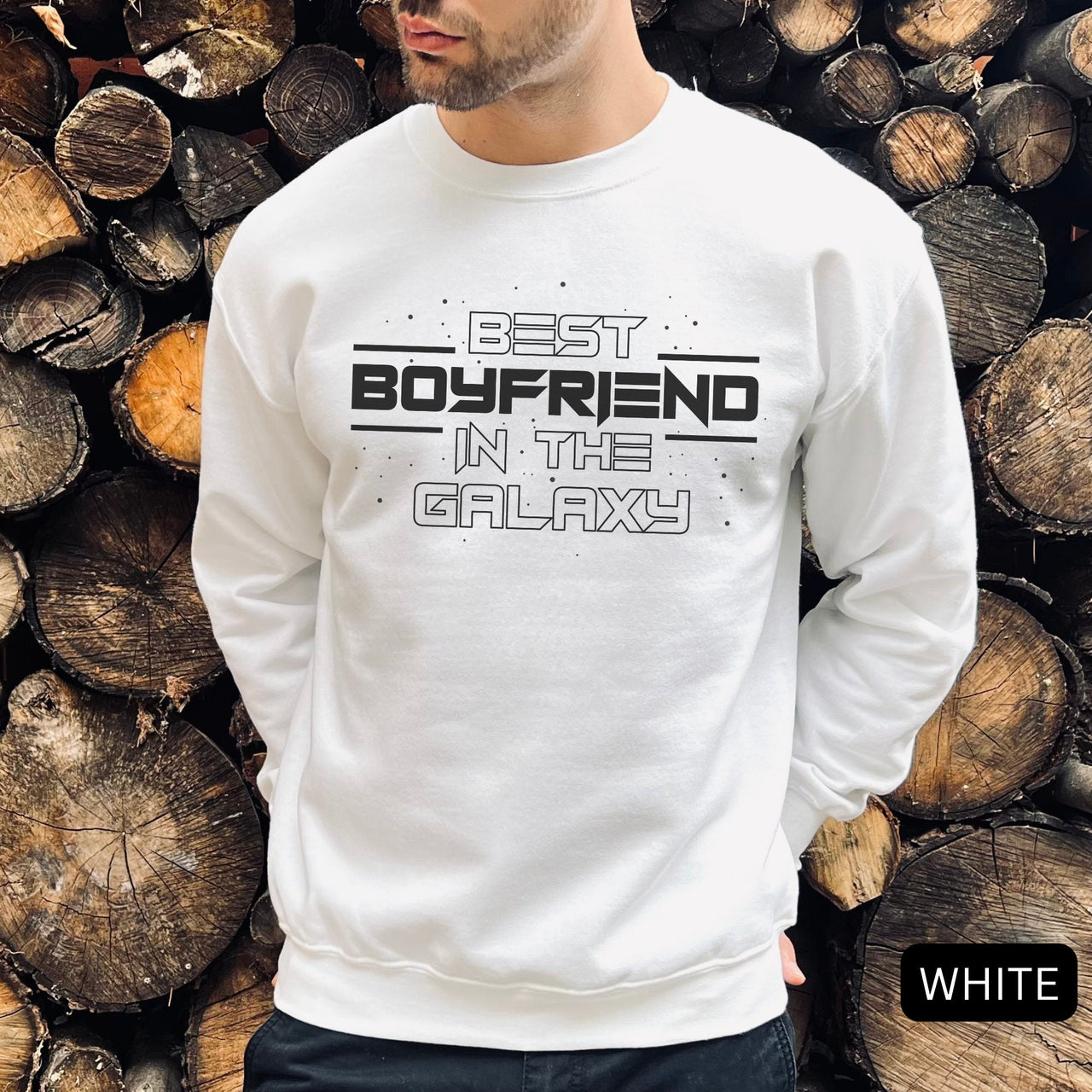 Best Boyfriend In The Galaxy Sweatshirt