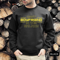 Thumbnail for Best Boyfriend In the Galaxy Sweatshirt