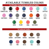 Thumbnail for Custom Name, The Man The Myth The Legend Tumblers, Personalized Drinking Tumbler Gifts for Dad, Gifts for Husband, Gifts for Grandpa Tumbler