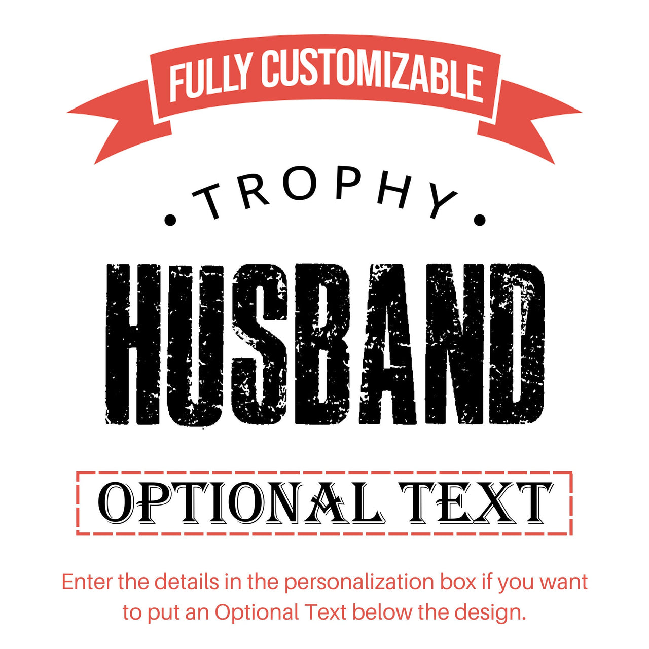 Trophy Husband Laser Engraved Tumbler Coffee