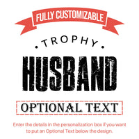 Thumbnail for Trophy Husband Laser Engraved Tumbler Coffee