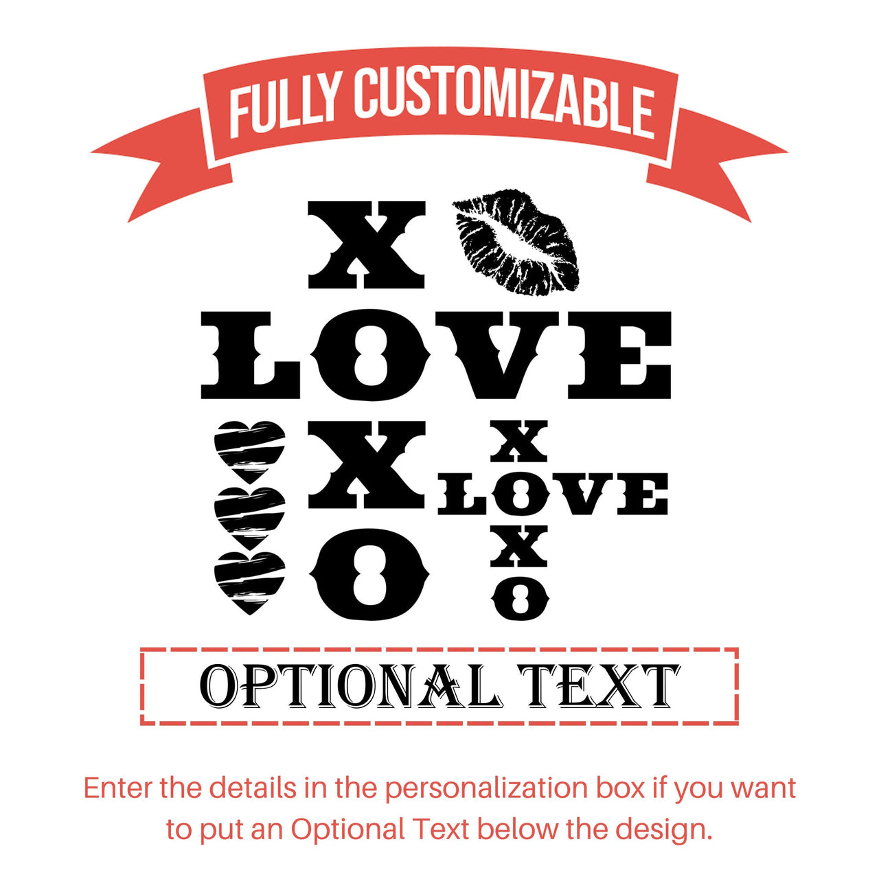 XOXO Love Design Tumblers, Valentines Day Gift for Love, Gift for Her, Gift for Him, Valentines Gift for Husband, Gift for Wife Mugs, Cup