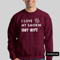 Thumbnail for I Love My Smokin Hot Wife Shirt