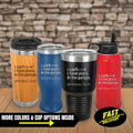 Funny Dad Gifts Custom Tumbler | I Can't I Have Plans In The Garage Tumblers