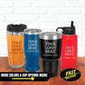 YOUR LOGO HERE Custom Tumblers, Realtors Closing Gifts, Promotional Items with Logo, Corporate Gift for Employees,Corporate Gift for Clients