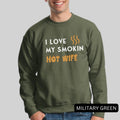 I Love My Smokin Hot Wife T-Shirt Gift for Husband