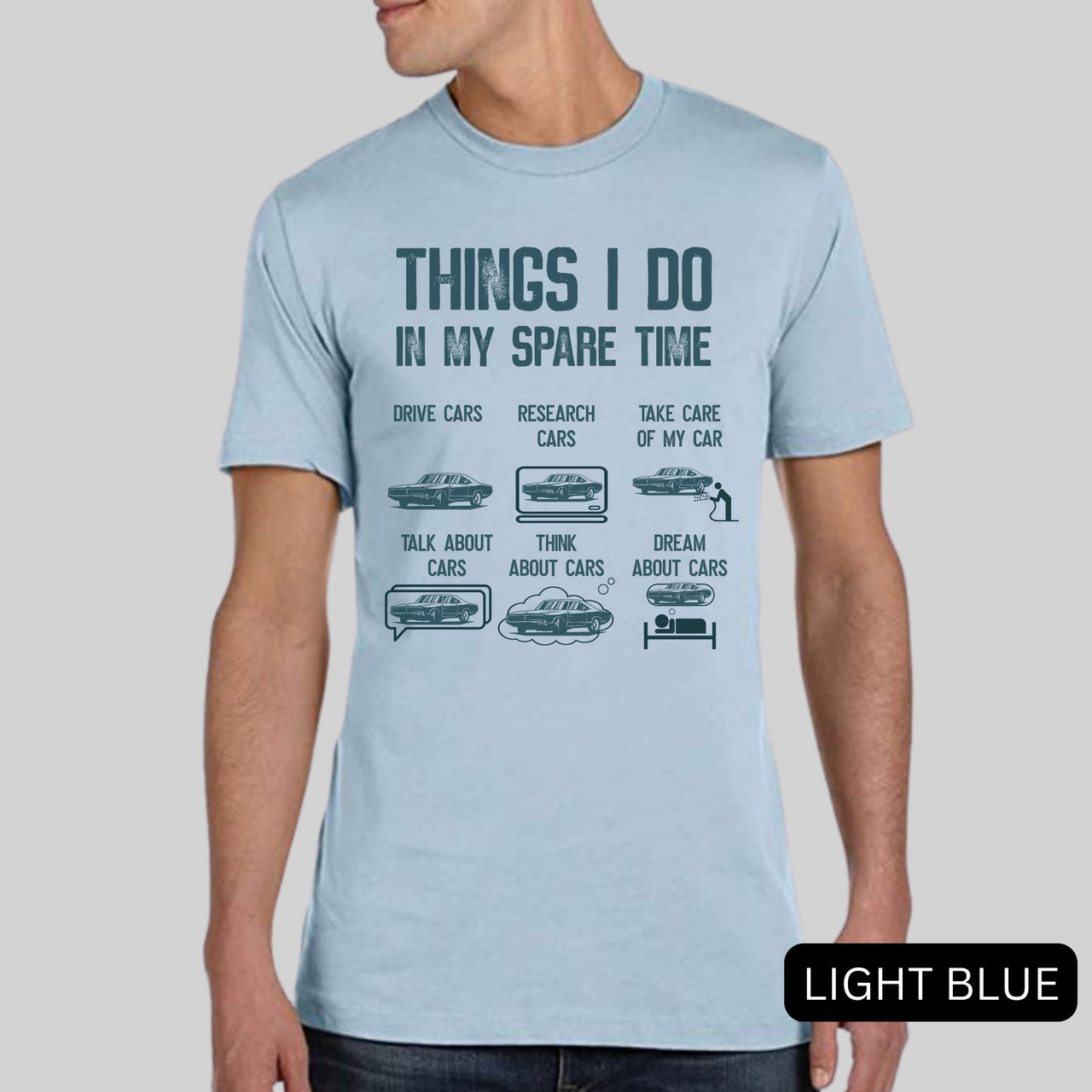 Car Lover Funny Things I Do In My Spare Time Hoodies, Sweatshirt, T-Shirts
