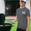 The Grillfather, I Like My Butt Rubbed and My Pork Pulled Funny Front & Back Shirt