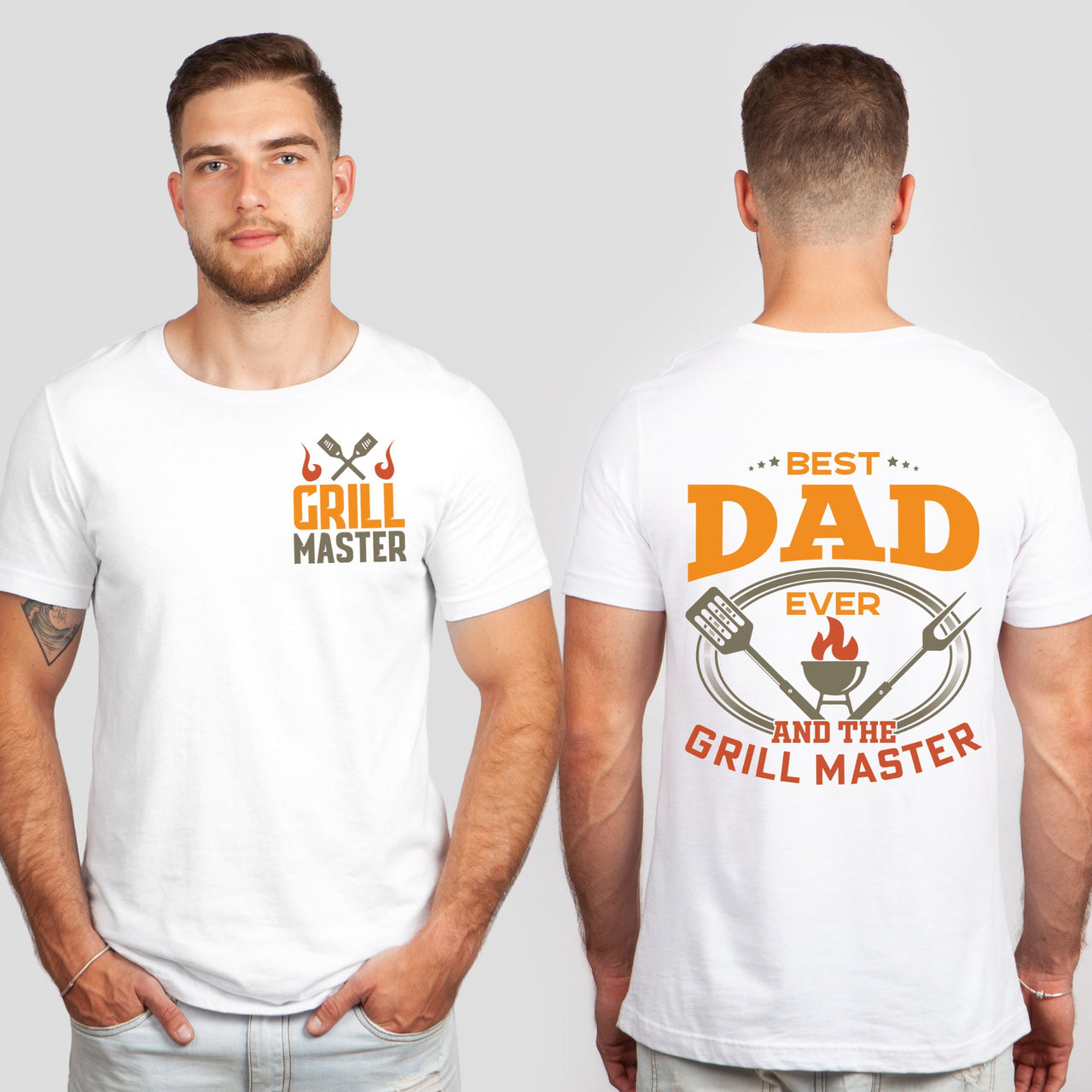 Best Dad Ever, The Grill Master Graphic Tees