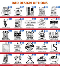 Thumbnail for Personalized Dad Tumbler, Custom Dad Coffee Mug, Gift For Dad, Custom Dad Gift, Best Dad Ever Gift, Fathers Day Gift, Fathers Day Tumbler
