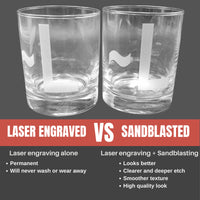 Thumbnail for Men Pro Gun Drinking Glass, Gun Lover Beer Glass with Saying Since We're Redefining Everything, This Is A Cordless Hole Puncher Custom Glass