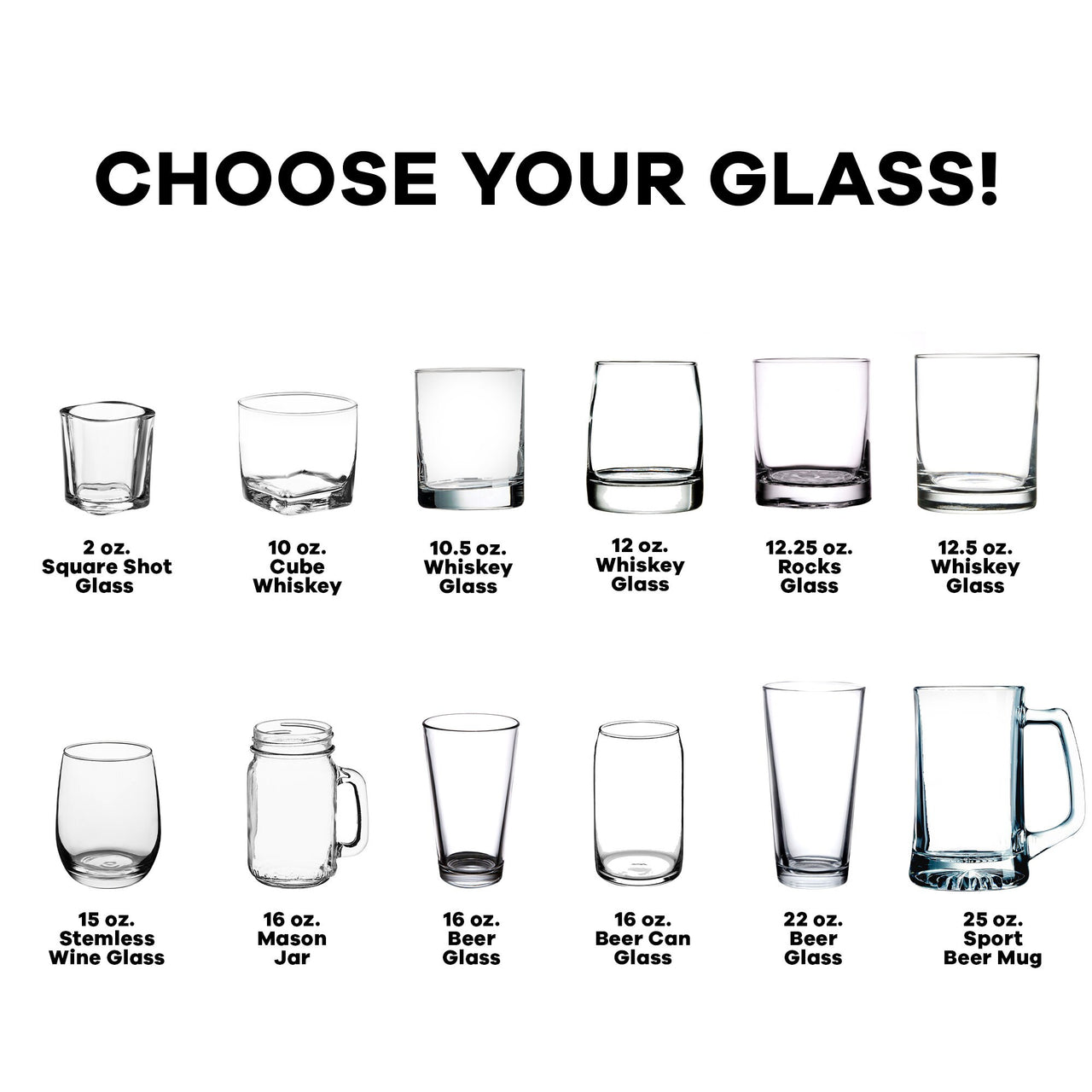 Personalized Couple Glass