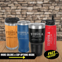 Thumbnail for Tequila Tumbler | Personalized Tumbler for Tequila Drinker