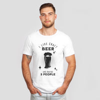 Thumbnail for I Like Beer And Maybe 3 People TShirt