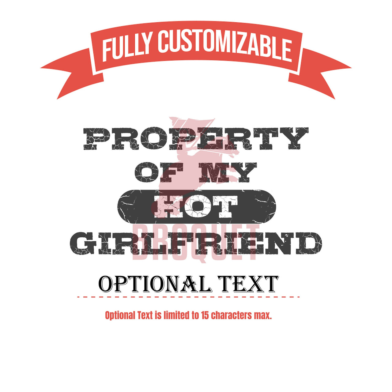 Property Of My Hot Girlfriend Glassware, Boyfriend Girlfriend Gift Idea Beer Glass, Funny Humor Women Mens Present Whiskey, Wine, Shot Glass