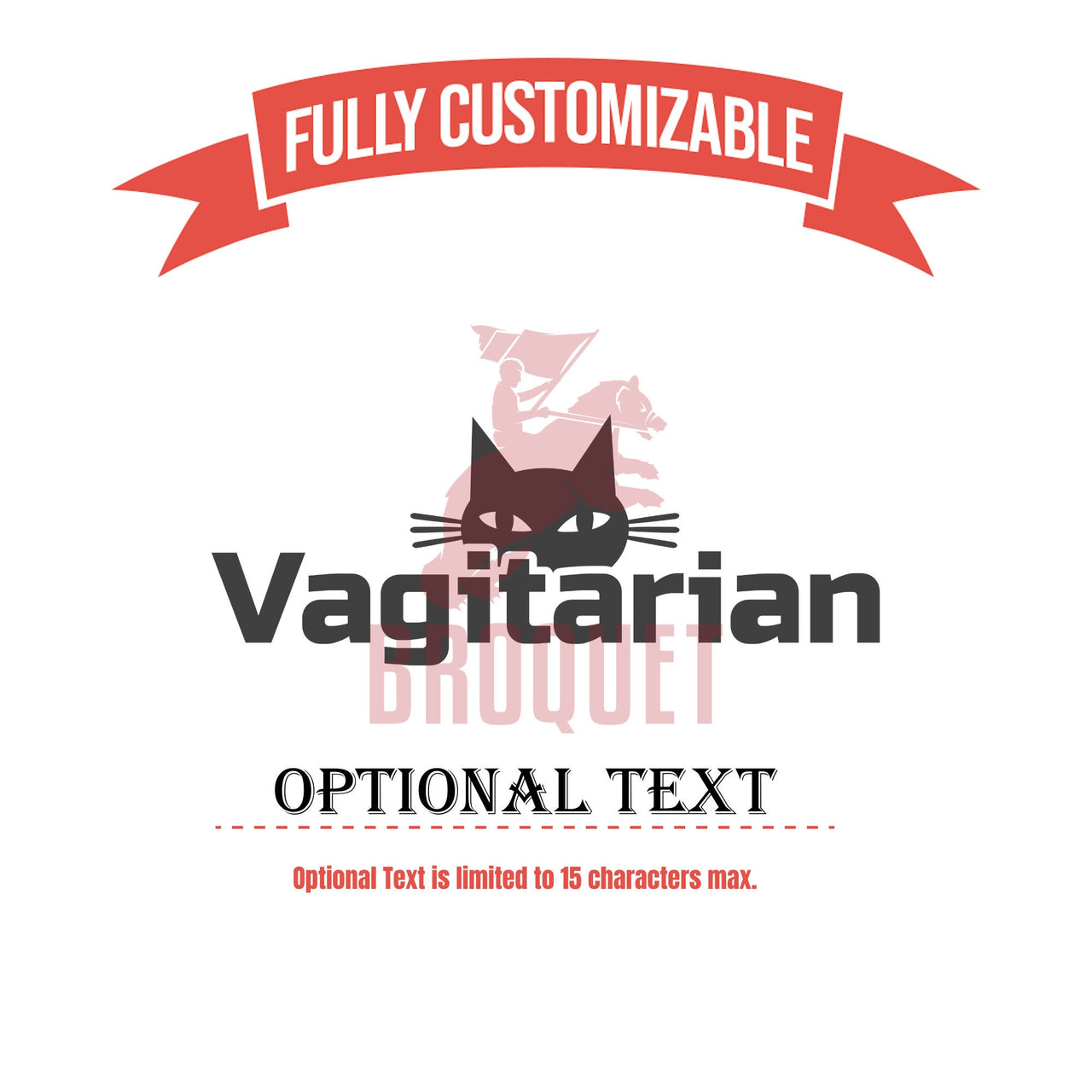 Vagitarian Cat Custom Tumbler, Vagitarian Tumbler, Funny Man Loves Woman VAGI-tarian Insulated Tumbler Gift for Boyfriend, Gifts for Husband