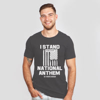 Thumbnail for I Stand For Our National Anthem Patriotic American Graphic Tee