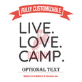 Personalized Tumbler Camper Outdoor Tumblers | Custom Tumbler Trendy CRU Cups