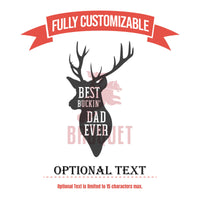 Thumbnail for Best Buckin Dad Ever Tumblers, Personalized Tumbler, Hunting Tumbler for Dad Hunters, Deer Hunting Water Bottle, Custom Tumbler for Best Dad