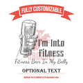 I'm Into Fitness - Fit'ness In My Belly Custom Drinkware