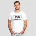 Gun Lover Gift for Men Anatomy of Pew T-Shirt