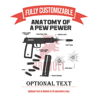Thumbnail for Anatomy of Pew Pewer Tumbler Collection, Funny Personalized Tumbler Gun Lovers Gift, 2nd Amendment Military Veteran Travel Mug, Hot/Cold Cup