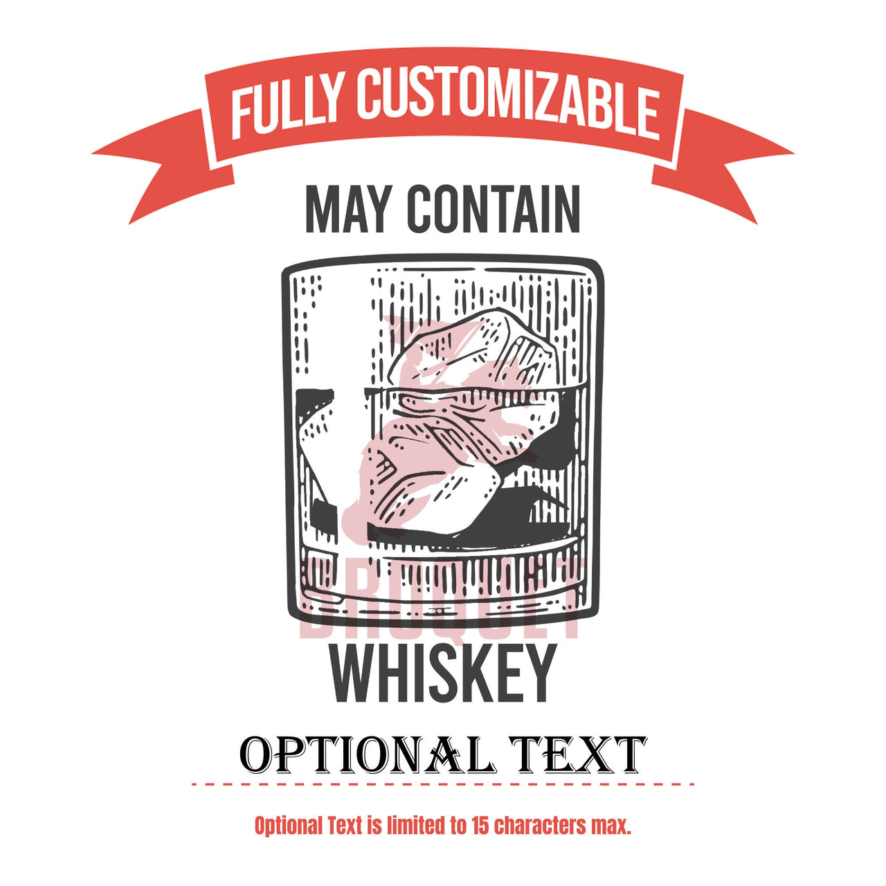 May Contain Whiskey Glassware, Custom Pint Glass, Funny Whiskey Gift, Alcohol Drinker Glass, Matching Party Whiskey Glass, Beer, Shot Glass