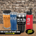 Personalized Dad Gun Tumblers