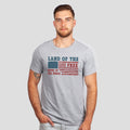 American Flag, Land Of The Free Home of the Brave Graphic T Shirt