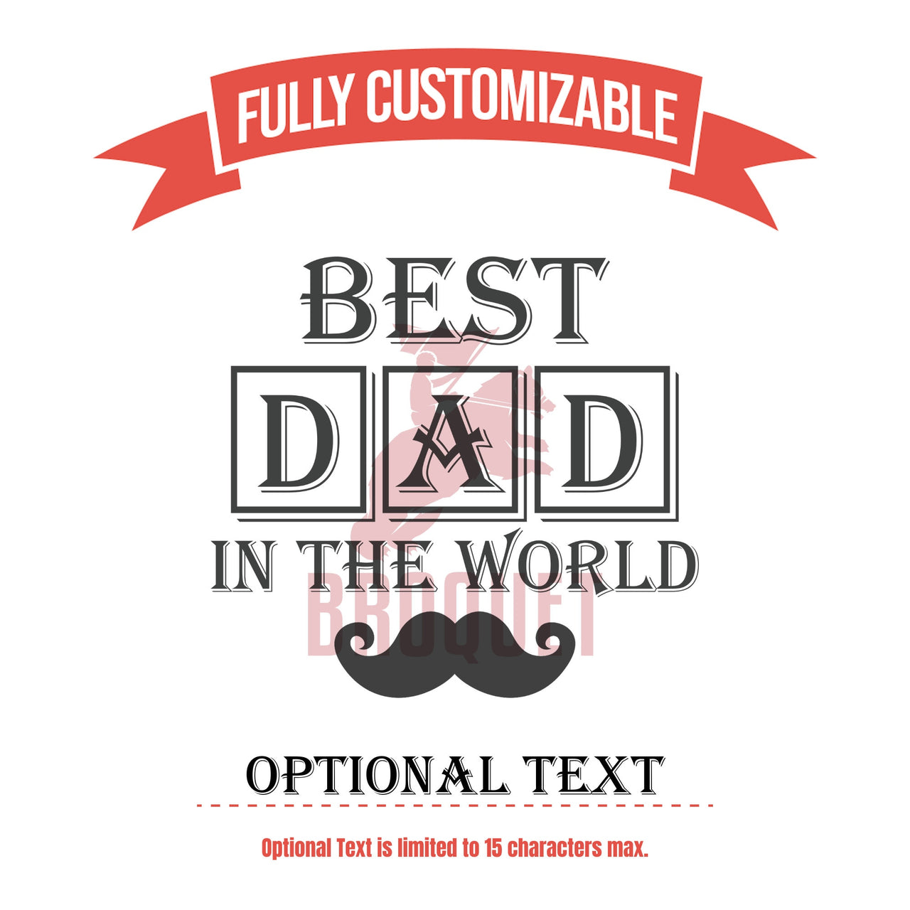 Best Dad In the World with Mustache Tumbler
