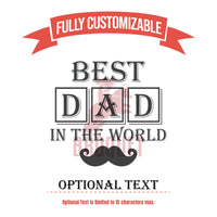 Thumbnail for Best Dad In the World with Mustache Tumbler