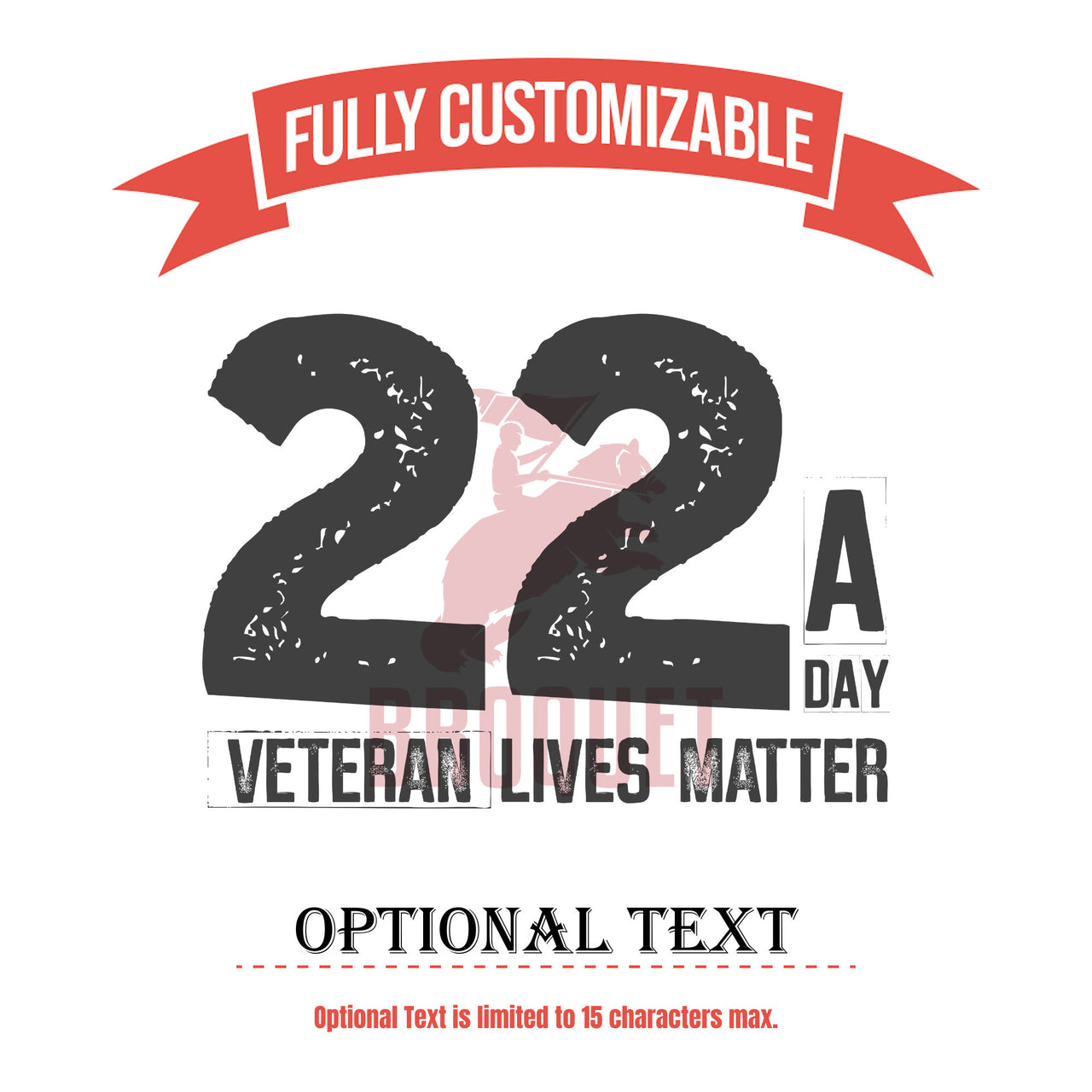 22 A Day Veteran Lives Matter Glassware