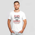 Guns are like boobs Funny Joke Shirt for Men