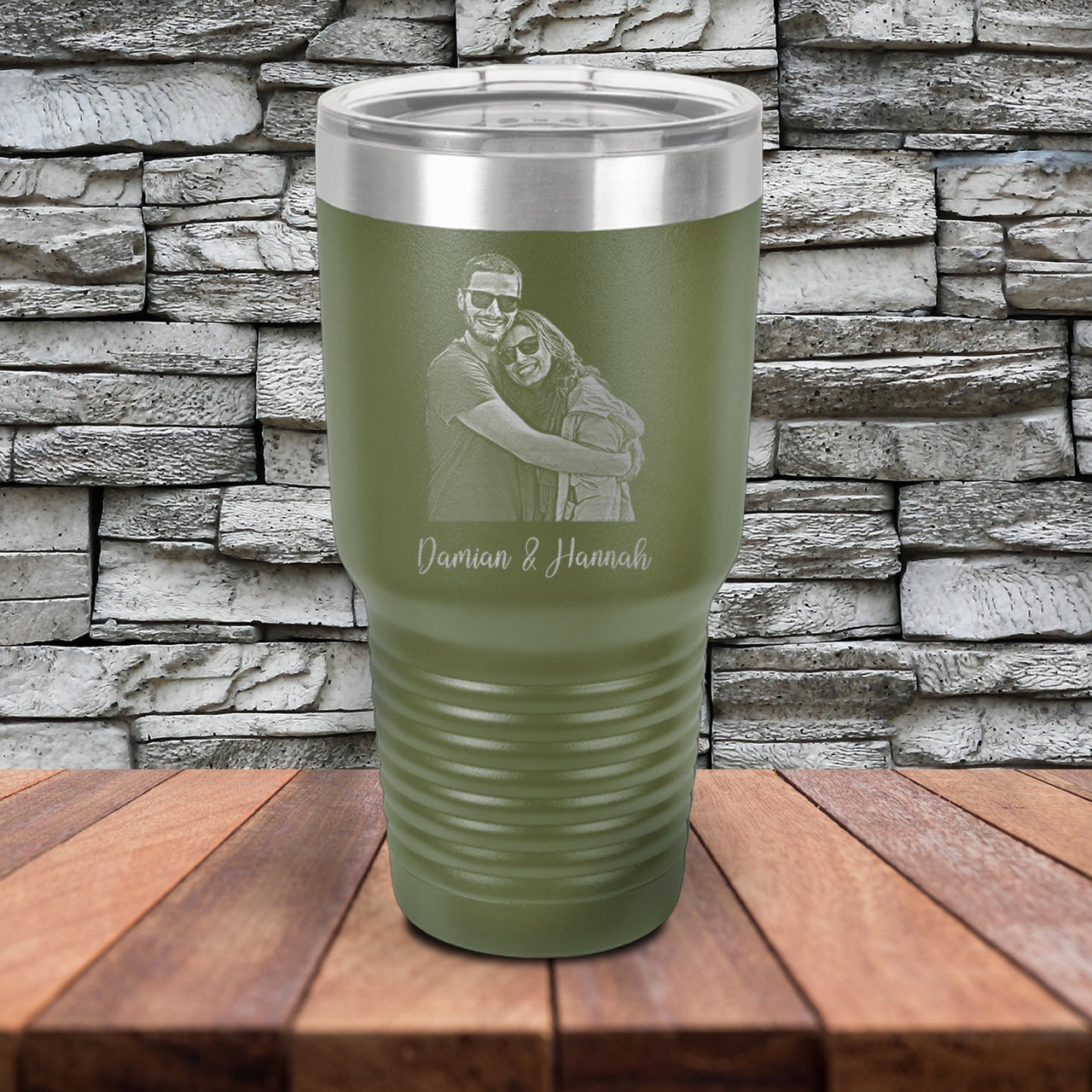 Photo Tumbler Custom 30oz Tumbler Dad Gifts, Family Portrait Tumbler, Personalized Picture on Tumbler Father's Day Gift, Photo Tumbler Gift