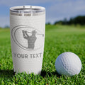 20oz Golf Dad Tumbler | Golfer Dad Gifts | Gift for A Golf Lover