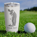 20oz Custom Golf Tumbler | Custom Golf Events Gifts for Golf Lovers
