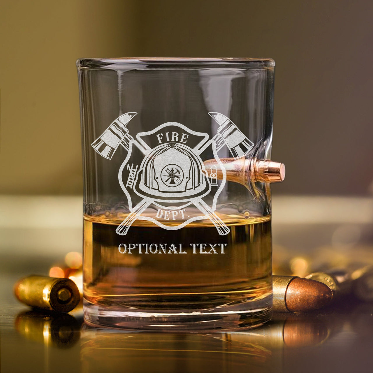 Custom Airforce 10 oz Bullet Glass, American Flag US Airforce Gift Bullet Whiskey Glass, Personalized Engraved Glass Military Bullet Glass