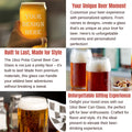 16oz Beer Can Glass Custom | Add YOUR TEXT
